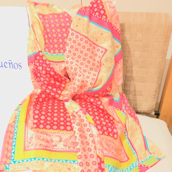 Absolutely stunning silky Zara summer dress XL must have for summer, trendy! - Picture 15 of 16